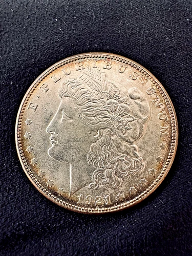 1921-S Morgan Dollar BU With Tone Stunning