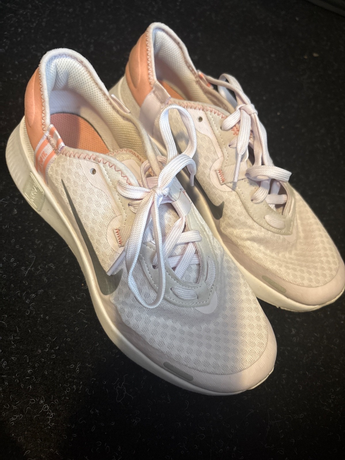 Pink Nike Running Shoes 6.5Y Used but no scuffs NEED GONE ASAP)