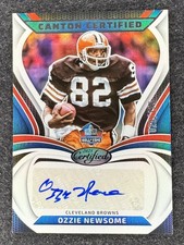 2025 Panini Certified Canton Certified Signature Ozzie Newsome #CAN-ONE Auto 🔥
