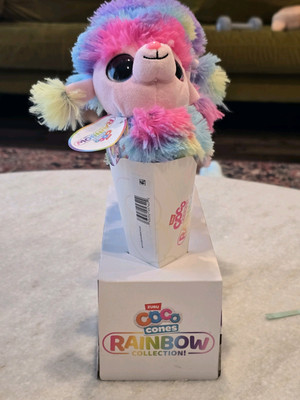 Coco Cones 10'' Plush (Splash) by ZURU, pack of 1   collectible gift toy.