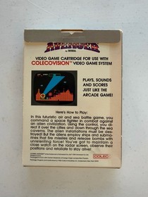 Coleco ColecoVision Cosmic Avenger Original Cartridge Case Box