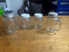 Ball Mason Fruit Jar Shakers with Metal Lids Set of 2 A11 A14 Made in USA +++++