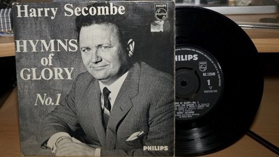 Harry Secome Hymns of Glory no.1 7'' EP 45 , Philips  (BE 12540)