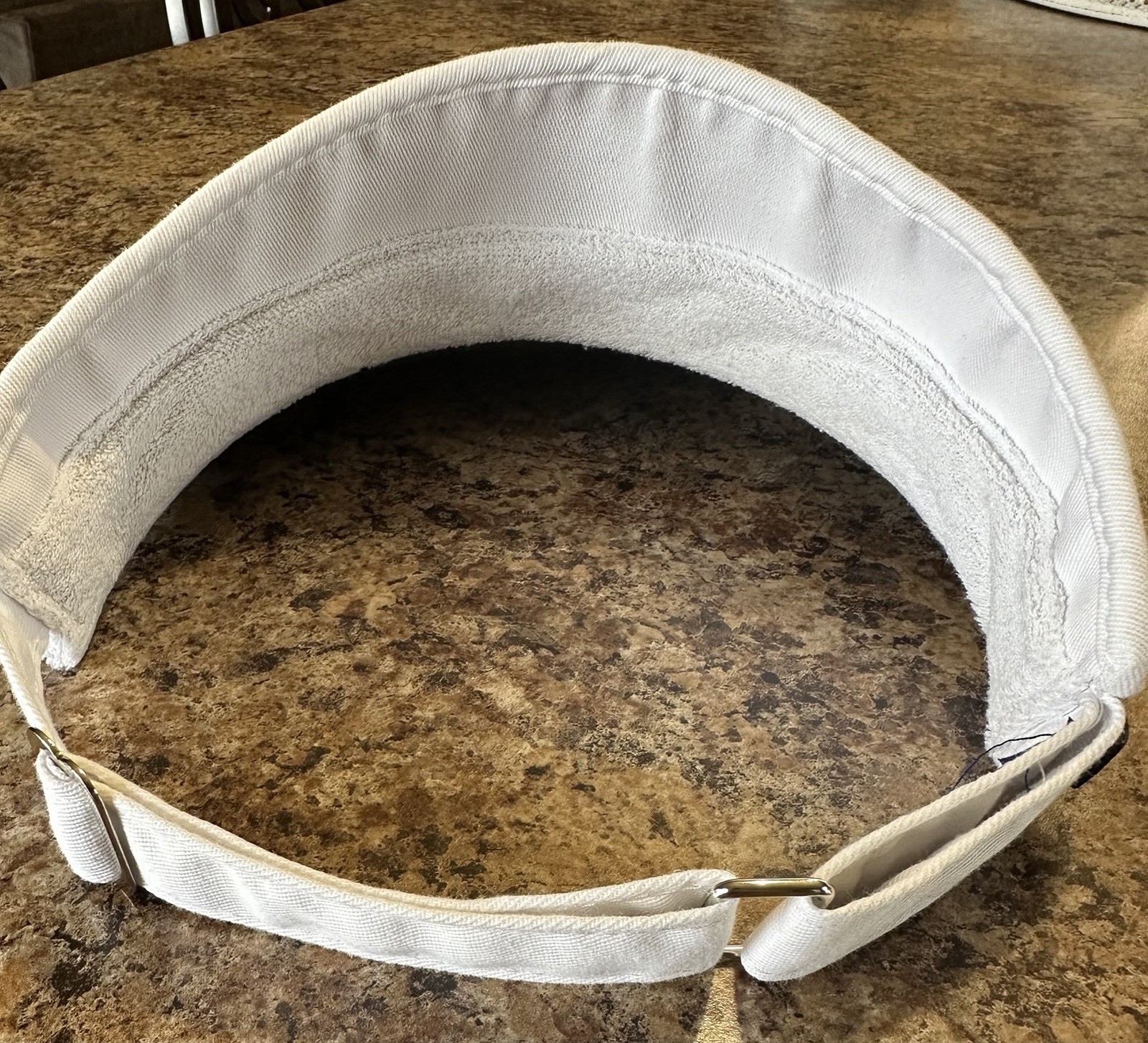 Titleist White Visor Hat Adjustable Strap White O… - image 6