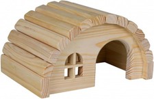 Pet Ting Wooden House for Mice Hamsters Gerbil Home 19 X 11 X 13 Cm