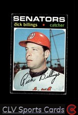 Washington Senators Dick Billings #729 Topps Baseball Very Good Rookie