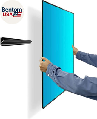 No Stud TV Wall Mount, Drywall Studless TV Hanger No Damage, No Drill, Non Screw