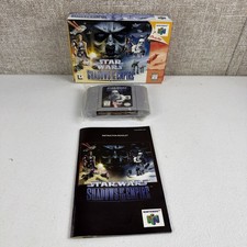 Star Wars Shadows of the Empire (Nintendo 64 N64) Complete in Box CIB Tested