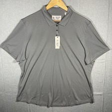 Penguin Munsingwear Golf Polo Shirt Mens XXL Gray Performance Golfer NWT