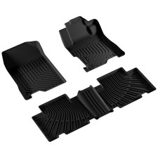 Black NEW TPE Floor Mats Liners Fit for Accord 8th Gen 2008-2013 All Weather US