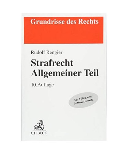 Strafrecht Allgemeiner Teil, Rudolf Rengier - Afbeelding 1 van 1