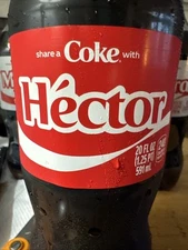 Share a Coke with   Héctor    2025 Personalized Gift Coca~Cola Bottle 20oz