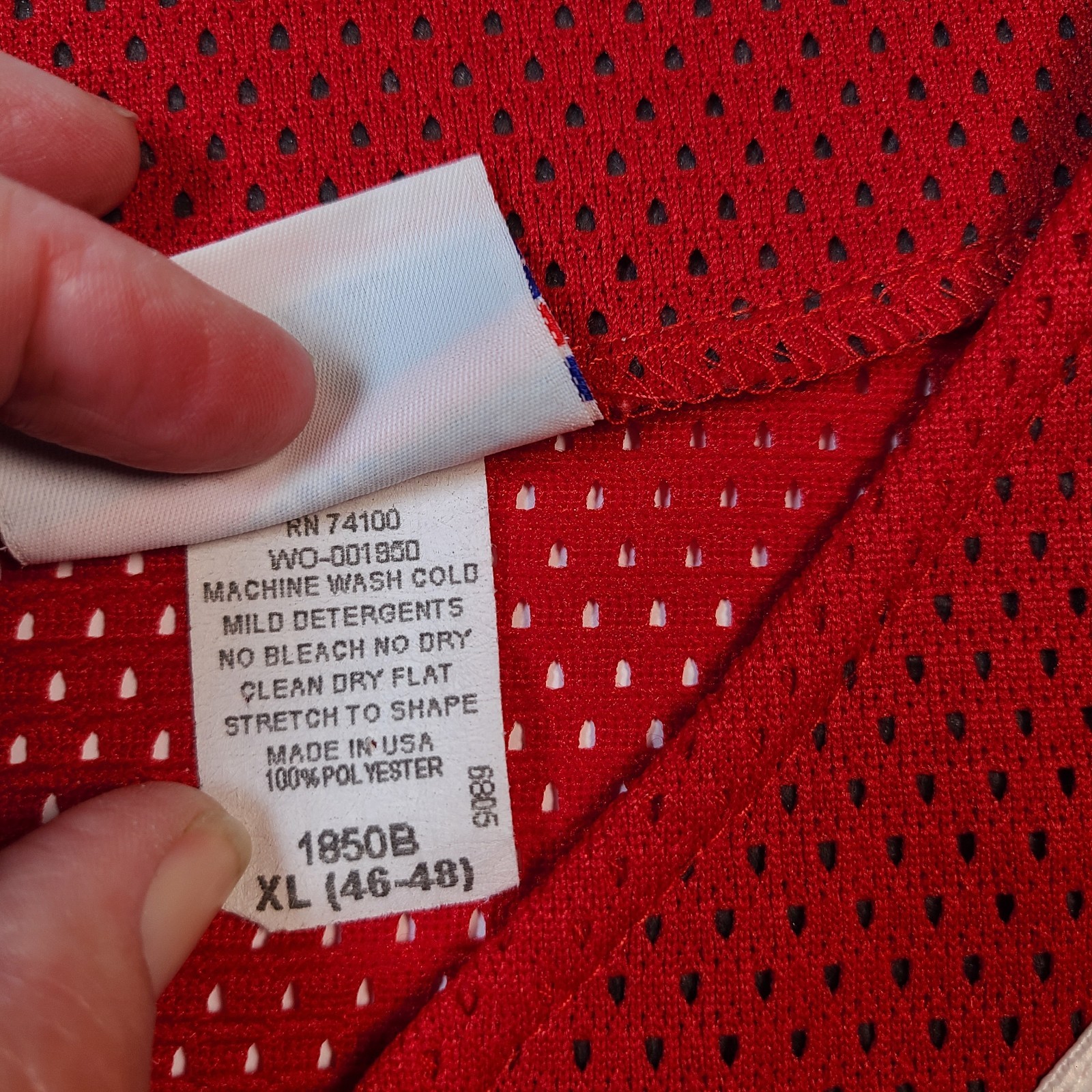 Equalizers Throwback Baseball Jersey Button Up Re… - image 6