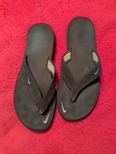 Nike Celso Niña Chanclas Mujeres 6 Marrón Rosa Confort Tanga Sandalias 314870-222