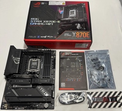 ASUS ROG STRIX X870E-E GAMING WIFI AM5 ATX Motherboard DDR5 PCIe 5.0 Wi-Fi 7