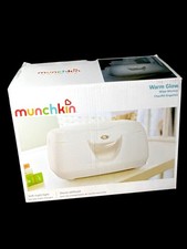 Munchkin Warm Glow Baby Wipe Warmer w/ Night Light  Open Box  Complete Set