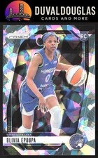 2024 Panini Prizm WNBA #95 Olivia Epoupa Ice Prizms