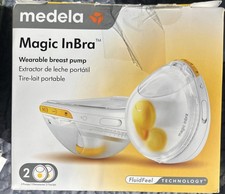 Medela Magic InBra Double Electric Breast Pump - Distressed Packaging OPEN BOX