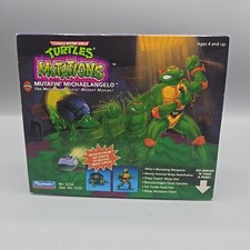 Vintage 1992 TMNT Mutations Mutatin' Michaelangelo Sealed New Vtg Authentic 