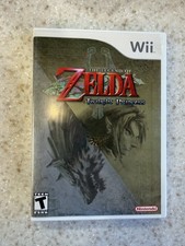 THE LEGEND OF ZELDA TWILIGHT PRINCESS NINTENDO WII GAME DISC, MANUAL AND CASE