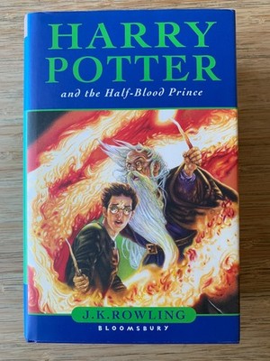 RARE Misprint Harry Potter and the Half-Blood Prince 1st Edition Hardback DJ