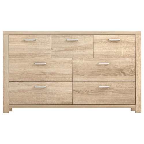 Artiss 7 Chest of Drawers Dresser Tallboy Storage Cabinet Bedroom Pine MAXI - Picture 3 of 8
