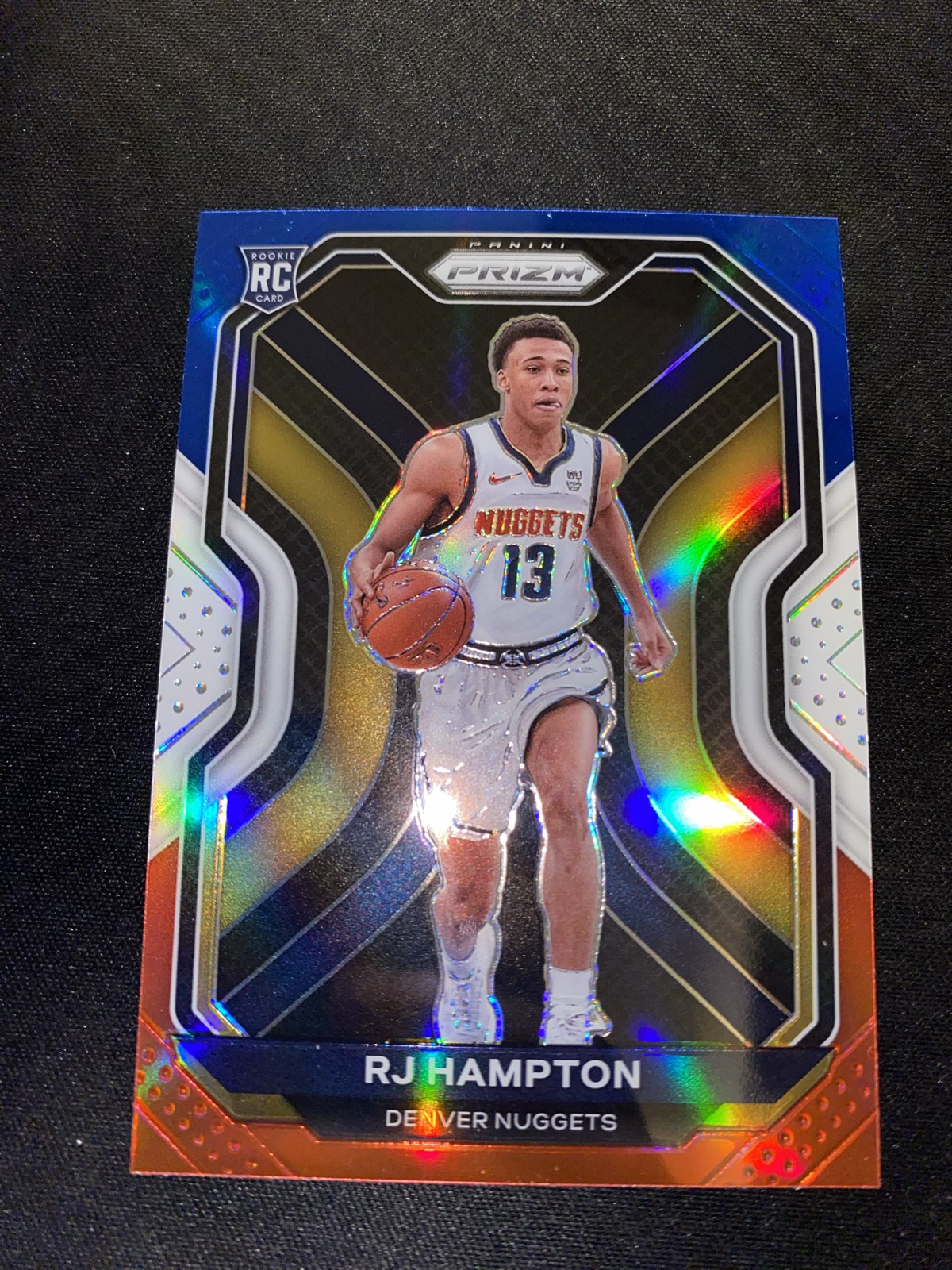 2020-21 Panini Prizm - R.J. Hampton #286 Red White & Blue Prizm (RC)