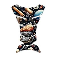 Shield Tank Pad Anti Slip Protector Sticker TP101 3449430 Retro Bike