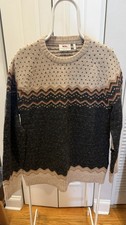 Fjallraven Men  s Ovik Knit Wool Sweater Size L