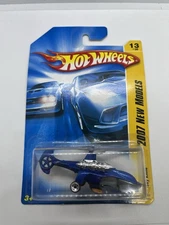 Hot Wheels 2007 New Models 13 of 36 Sky Knife 013/180 Blue