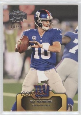 2011 Topps Triple Threads Gold 10/99 Eli Manning #85 5c9