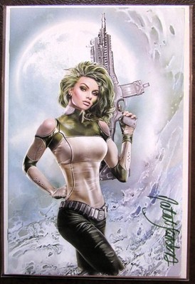 APHRODITE V #1 Natalie Sanders Virgin Art Variant Cover LE 1000 SIGNED NM+ IX