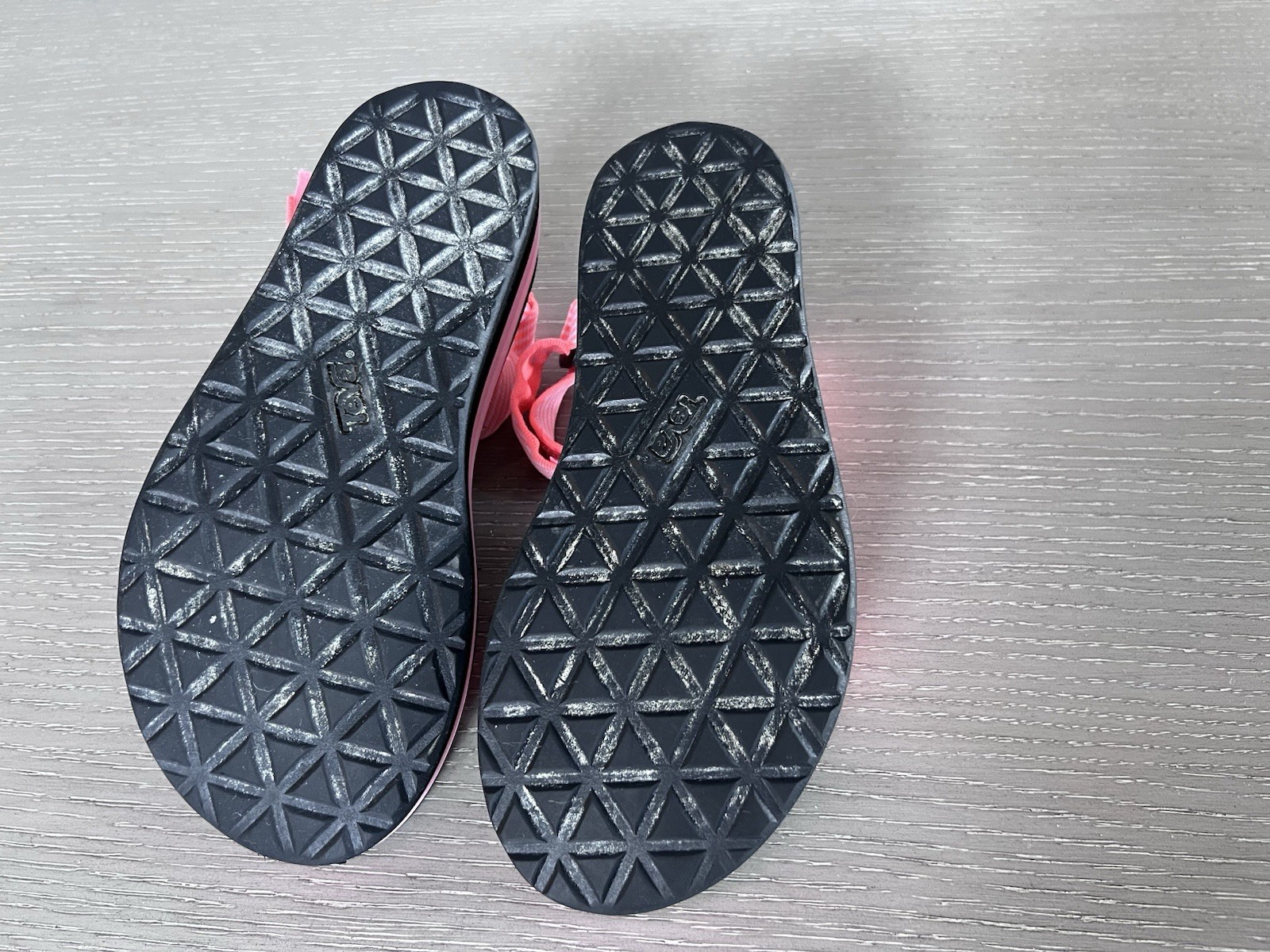 Teva Platform Universal Orange Black Strap Chunky… - image 7