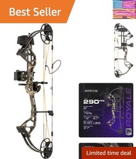 Royale Ready to Hunt Compound Bow Package for Adults and Youth, 12”- 27” Draw...