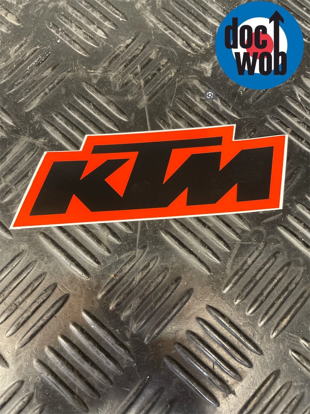KTM  TEAM LOGO  6"  LONG  GRAPHIC     KT9299