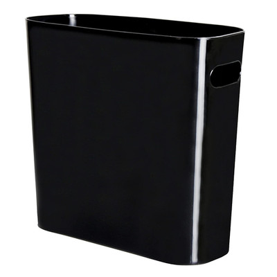 1.5 Gallon Slim Trash Can, Plastic Garbage Container Bin, Small Trash Bin with H