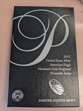 2011-W Platinum 1oz Eagle - Preamble Series in OGP 2495.00 per troy oz
