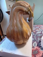 HARVEST DOLLS GOURD BY BOSTON INTERNATIONAL NEW 11 INCHES