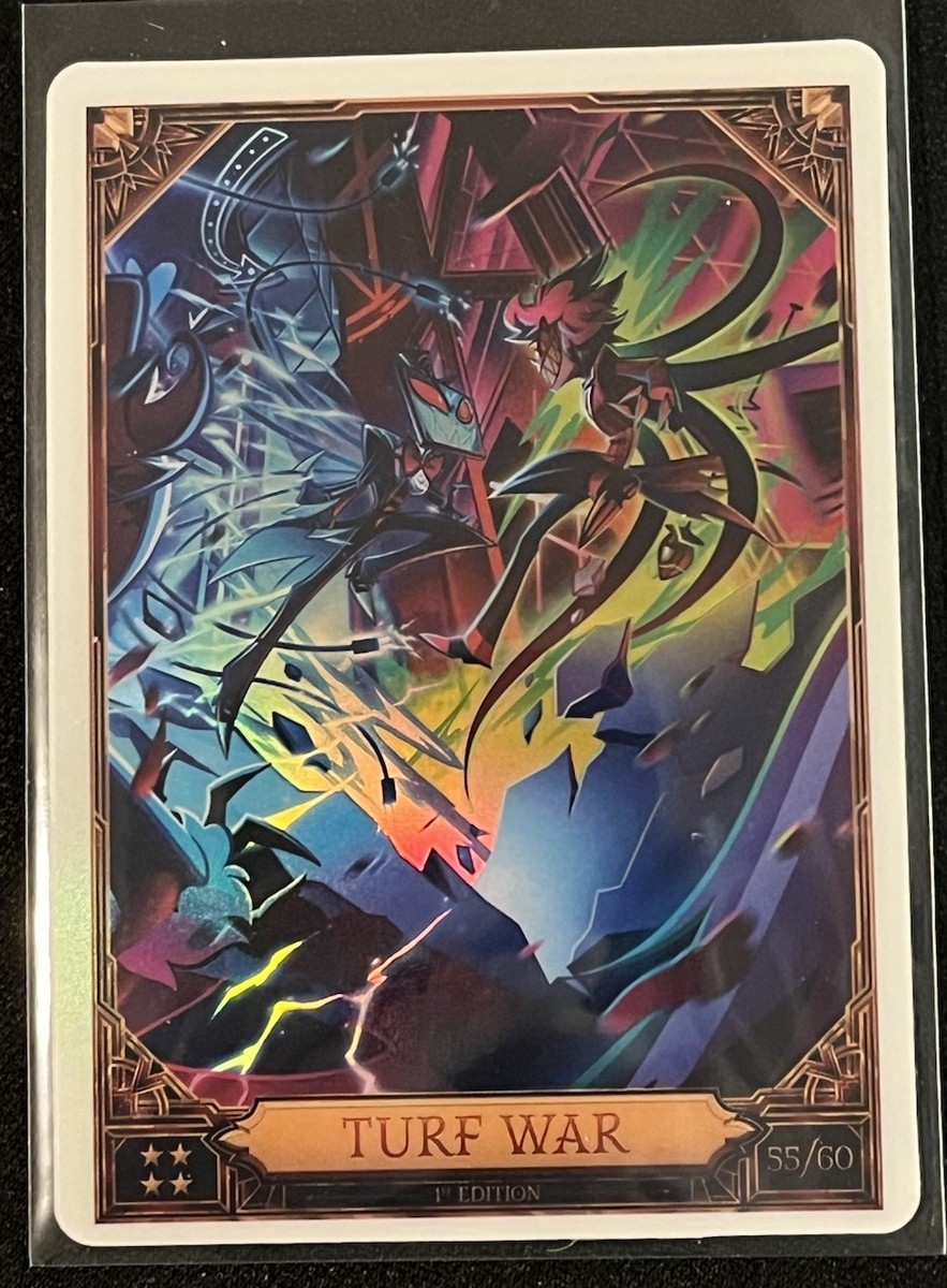 た*き様 HAZBIN HOTEL TURF WAR トレーディングカード　ホロ Hazbin Hotel Trading Cards 1st Edition Turf War 55/60 Foil