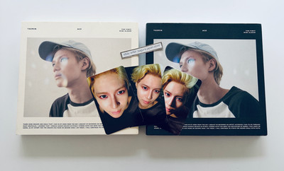SHINee TAEMIN ACE White & Black ver. 1st Mini Album Korean ver. With Photocards