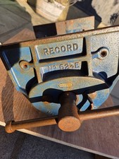 RECORD No 52 1/2 Wood working Bench Vice - Quick Release -  Made in England