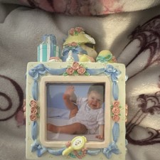 The Holson Co. Baby Theme Photo Frame Figurine, Multicolor, Model B51001