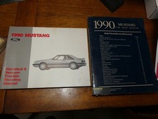 1990 Ford Mustang Service Shop Repair Manual Electricle Vacuum