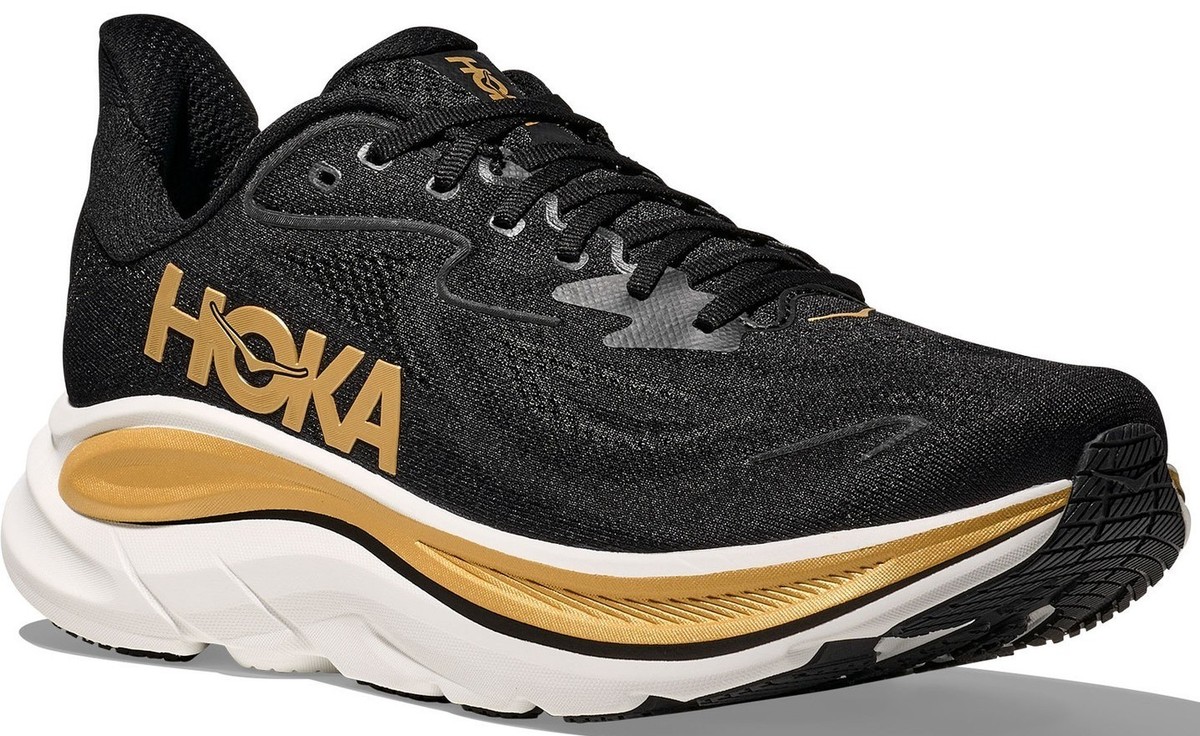 HOKA CLIFTON 10 ブラック/ゴールド　レギュラー27.5cm Hoka One One HOKA Clifton 10 Black Gold for sale | eBay