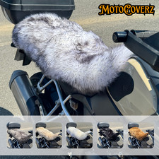 Motorcycle Seat Pad Sheepskin Full Skin Make Your Own Security Strap Motorbike Motorcycle Seat Pad Sheepskin Full Skin Make Your Own Security Strap Motorbike