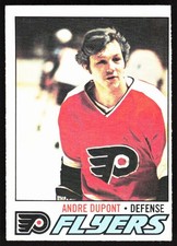 1977-78 O-Pee-Chee Andre Dupont Philadelphia Flyers #164