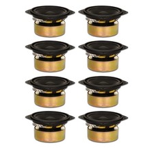 8 Goldwood Sound GW-204/8S Shielded 4" Woofers 70 Watts each 8ohm Speakers