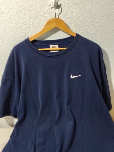 Vintage 90s Nike Swoosh Embroidered USA T Shirt XLarge Blue Free Shipping by Nike, $99 - Photo 6