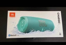 JBL Charge 5 Portable Bluetooth Waterproof Speaker - TEAL - NEW       MIB