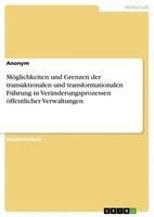 Anonymous | MöGlichkeiten Und Grenzen Der Transaktionalen Und...